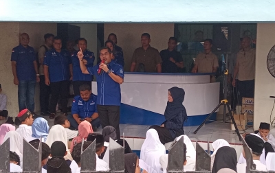 Wujud Nyata ‘Peduli dan Berbagi’, Demokrat Sumut Santuni Ratusan Anak Yatim Usai Rakerda