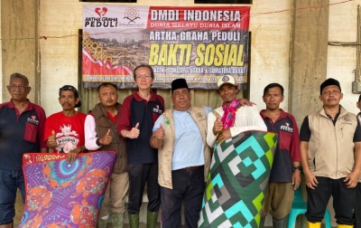 DMDI Indonesia dan Artha Graha Peduli Turunkan Tim hingga Bantuan ke Daerah Terdampak Bencana