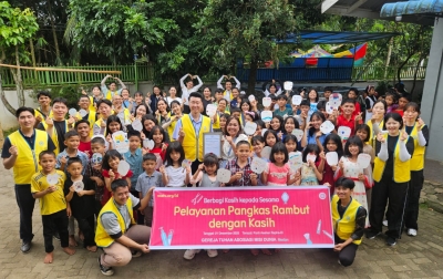 Dengan Kasih Ibu, Gereja Tuhan Hadirkan Kebahagiaan bagi Anak Panti Asuhan di Medan