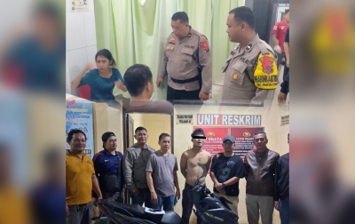 Respons Cepat Pos PAM Nataru, Tangkap Pelaku Curas Bersenjata Tajam