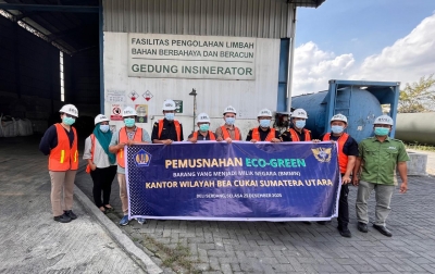 Langkah Hijau Bea Cukai Sumut: Musnahkan 5 Juta Rokok Ilegal Tanpa Sisa