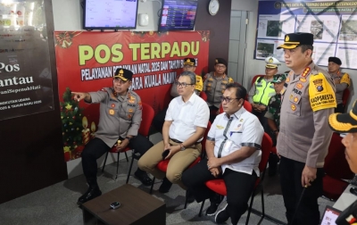 Pastikan Mudik Nataru Aman, Kapolda Sumut Pantau Langsung Kesiagaan Bandara Kualanamu