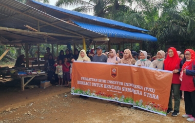 PIII Se-Indonesia Berbagi dengan Korban Banjir dan Tanah Longsor di Sumut