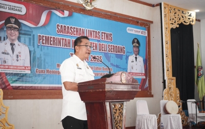 Sarasehan Lintas Etnis, Asisten I Pemerintahan Deli Serdang Ajak Bangun Komunikasi Lebih Erat Antaretnis