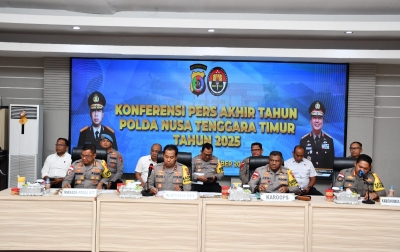 2025 Jadi Tahun Emas Polda NTT: Keamanan Kondusif, Penegakan Hukum Profesional dan Optimal