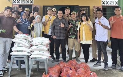 Tim PKM UNPRI Tanggap Darurat Bencana Lanjutkan Aksi Kemanusiaan di Pangkalan Susu Langkat