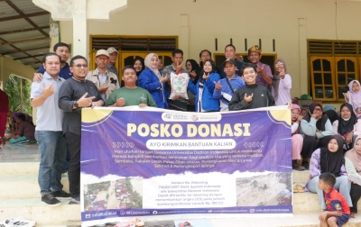 UDI Salurkan Bantuan Sosial ke Desa Harapan Makmur Langkat