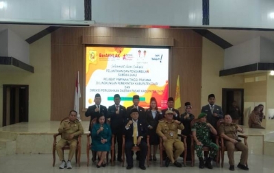 Bupati Dairi Lantik 7 Pejabat Hasil Selter, Jaspin Sihombing Kadis Pendidikan