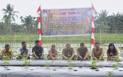 Komoditas strategis Nasional: Deli Serdang Galakkan Gerakan Tanam Cabai Merah