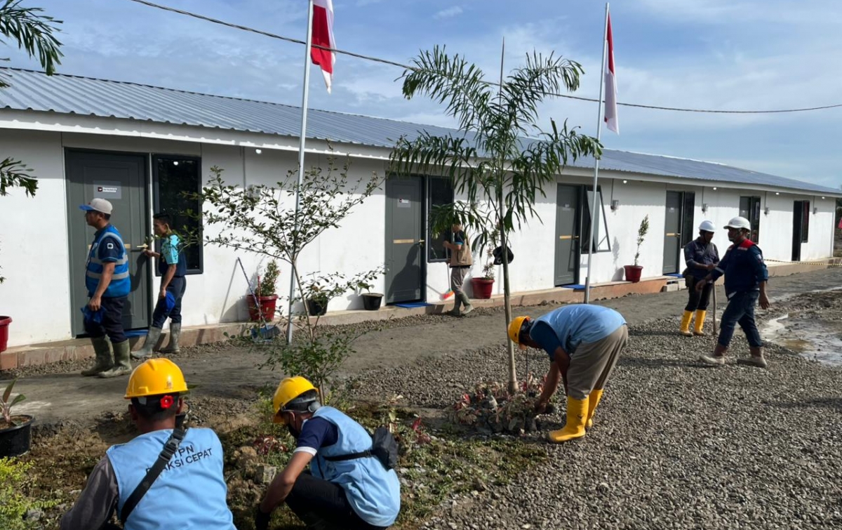Jelang Kedatangan Presiden, Petugas Kebut Pembangunan 15 Ribu Rumah Hunian Danantara di  Aceh Tamiang