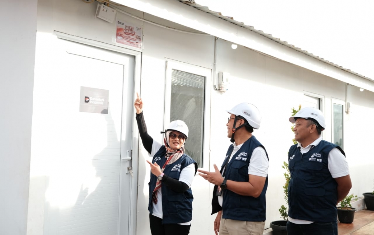 Bersama Danantara Pulihkan Aceh Lebih Cepat, Telkom Hadirkan Wifi Gratis di Huntara Aceh Tamiang