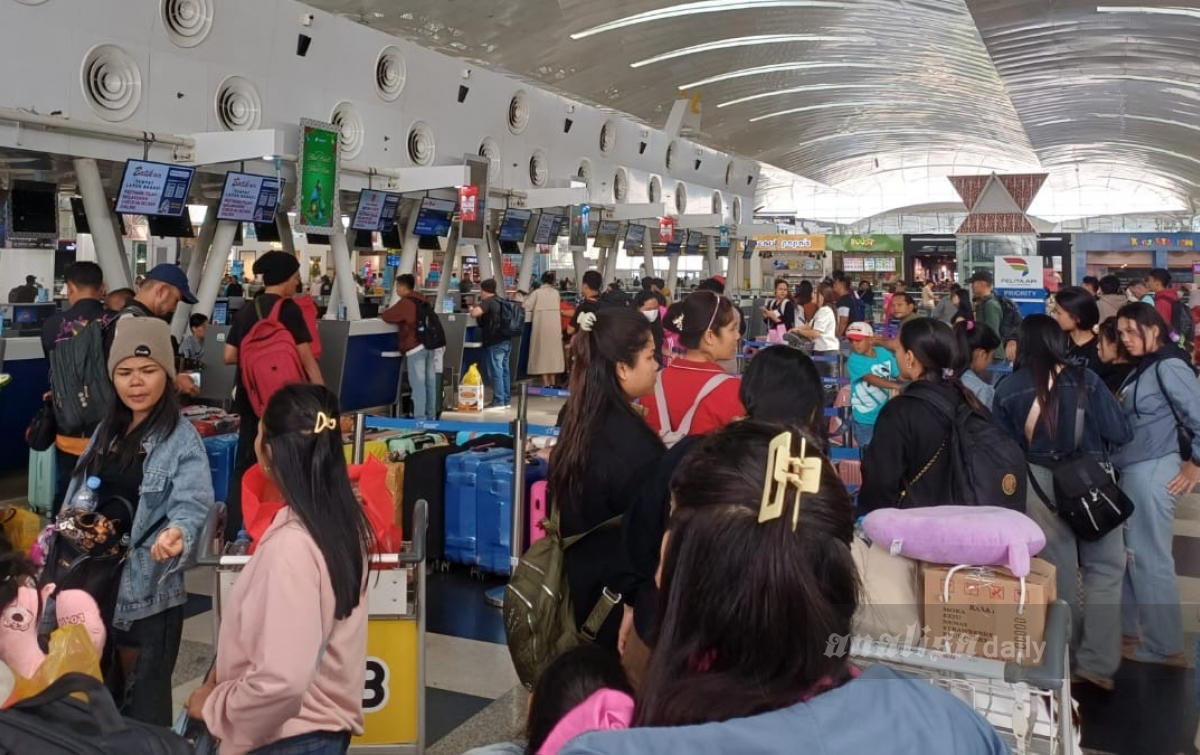 Besok Puncak Arus Balik Nataru di Kualanamu, Penumpang Diimbau Datang Lebih Awal!