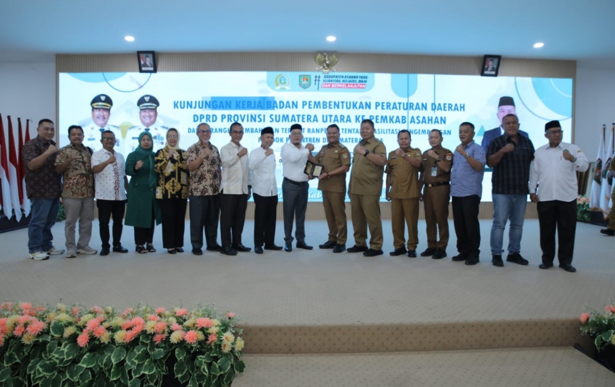 Pemkab Asahan Terima Kunker DPRD Provinsi Sumut Bahas Ranperda Pesantren
