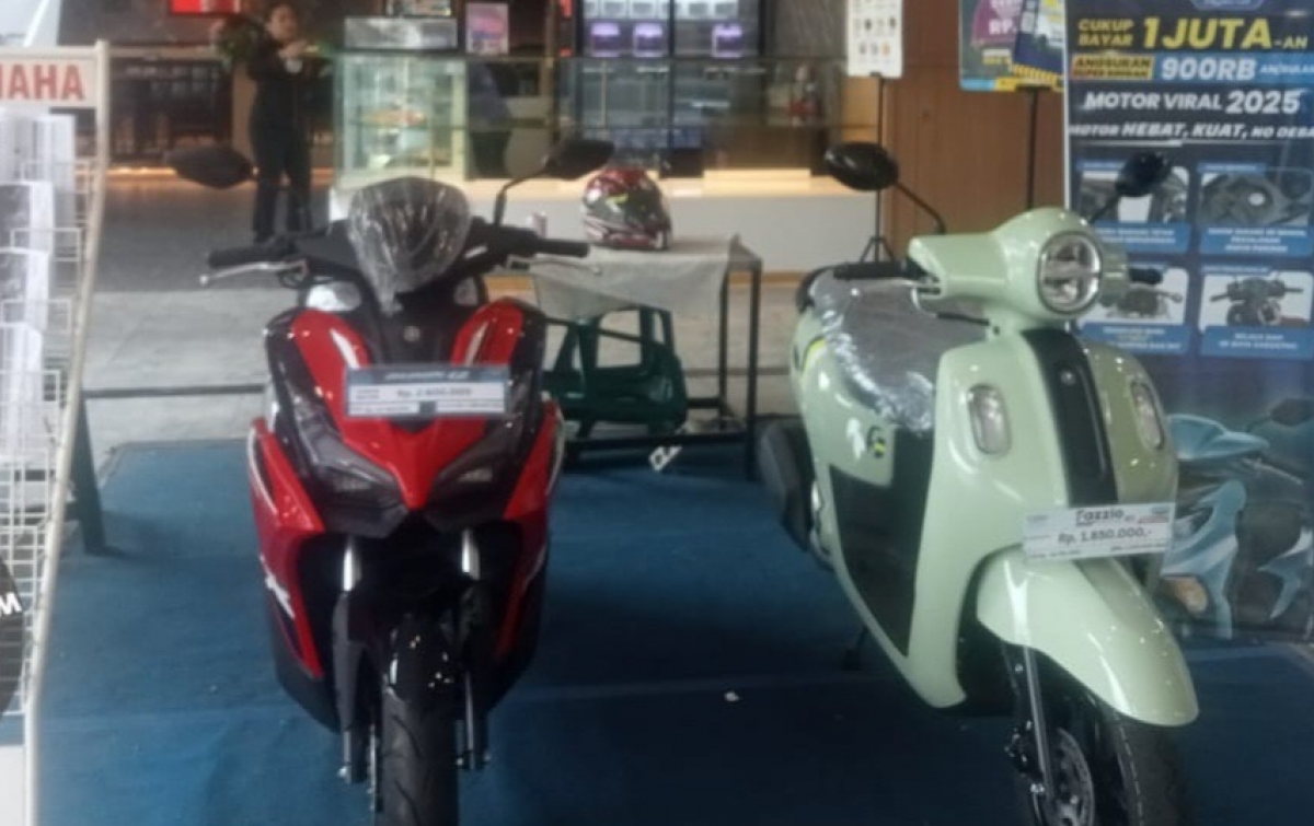 Meriahkan Tahun Baru 2026 Yamaha Kembali Gelar Pameran di Irian Supermarket Medan