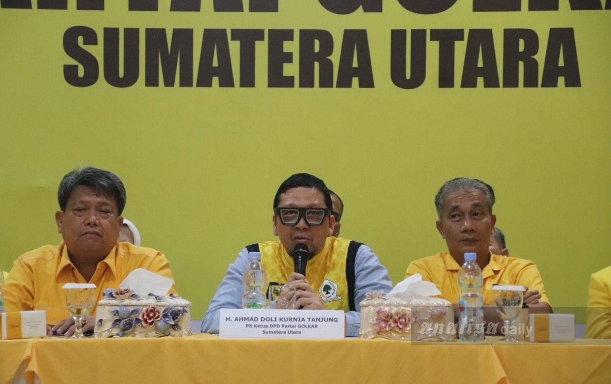 Golkar Sumut Gelar Rapat Pleno Bahas Jadwal Musda