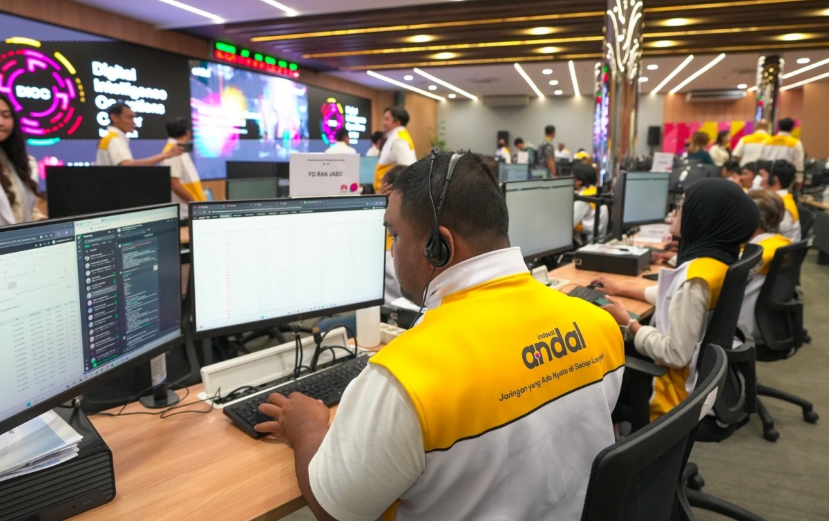 Trafik Melonjak Double Digit, Indosat Jaga Keandalan Jaringan di Periode Tahun Baru