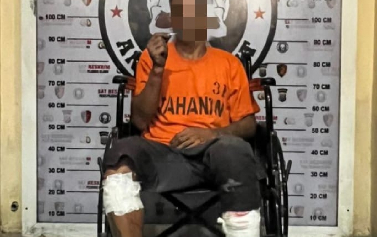 Melawan Saat Ditangkap, Sat Reskrim Polres Pelabuhan Belawan Tembak Pelaku Curas di Simpang Jam