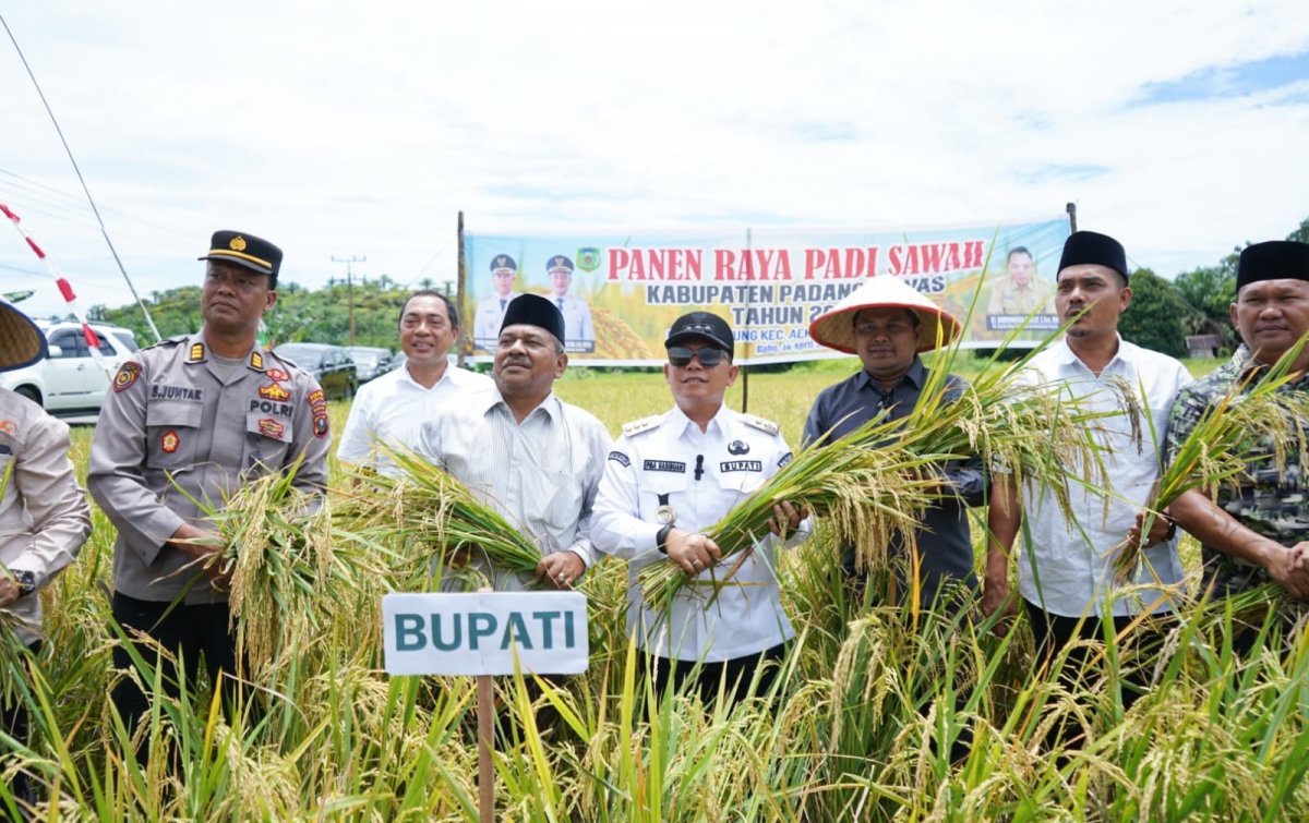 Usulkan Cetak Sawah Baru 2000 Hektare, Bupati Putra Mahkota: Ketahanan Pangan Menjadi Skala Prioritas
