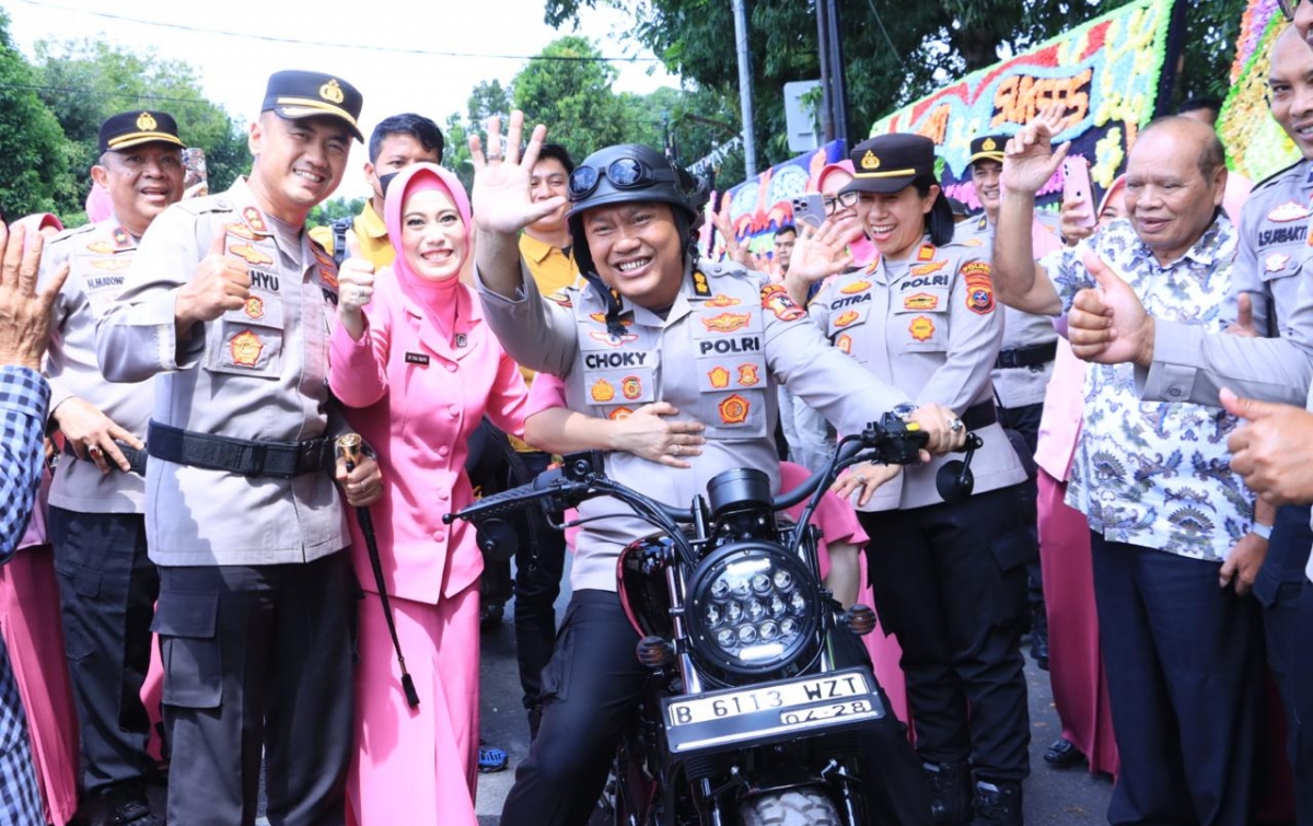 Polres Labuhanbatu Sambut Kapolres Baru dan Lepas Pejabat Lama