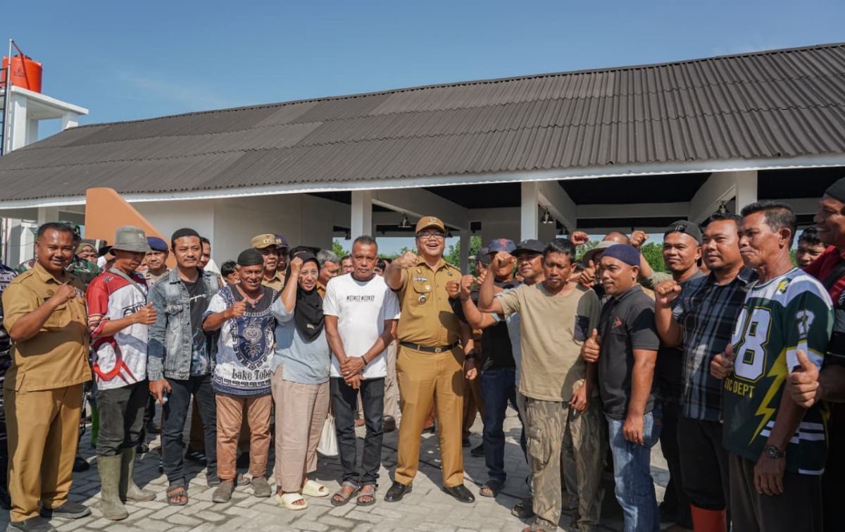 Selesai Renovasi, TPI Pantai Labu Lebih Modern dan Instagramable