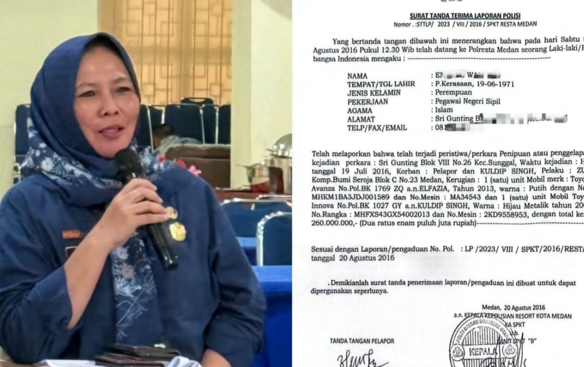 Stop Hoaks! Plt. Camat Medan Kota Adalah Pelapor Resmi Kasus Penggelapan Mobil