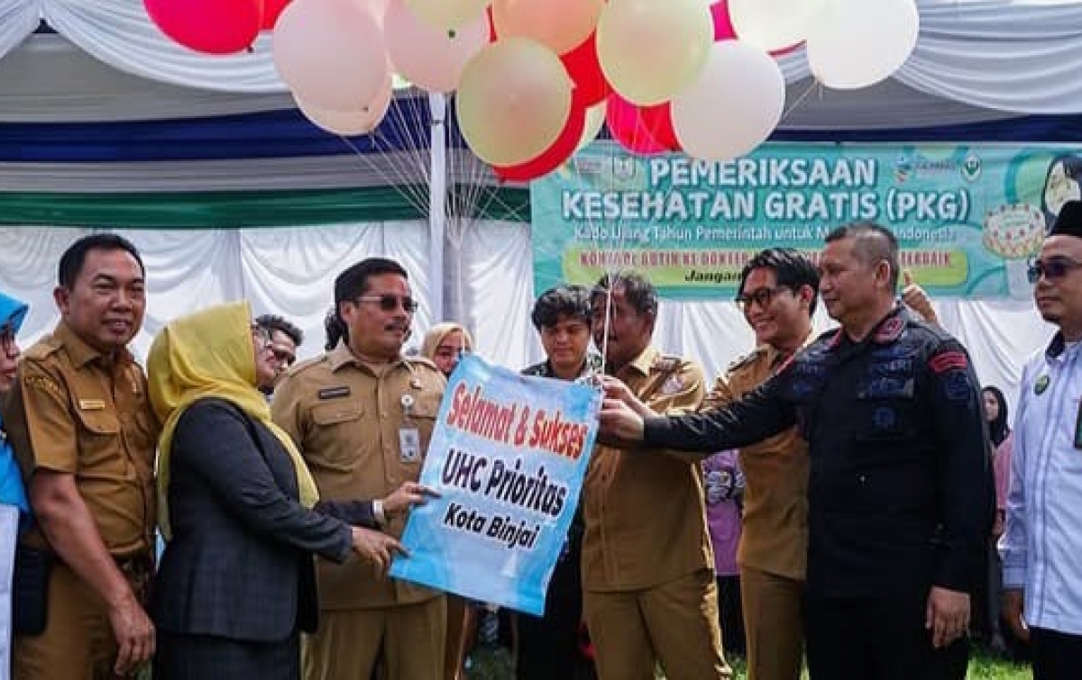 Bobby Nasution 'Semprot' Pemko Binjai: Sebut Launching UHC Prioritas Hanya Seremonial ‘Prank’!