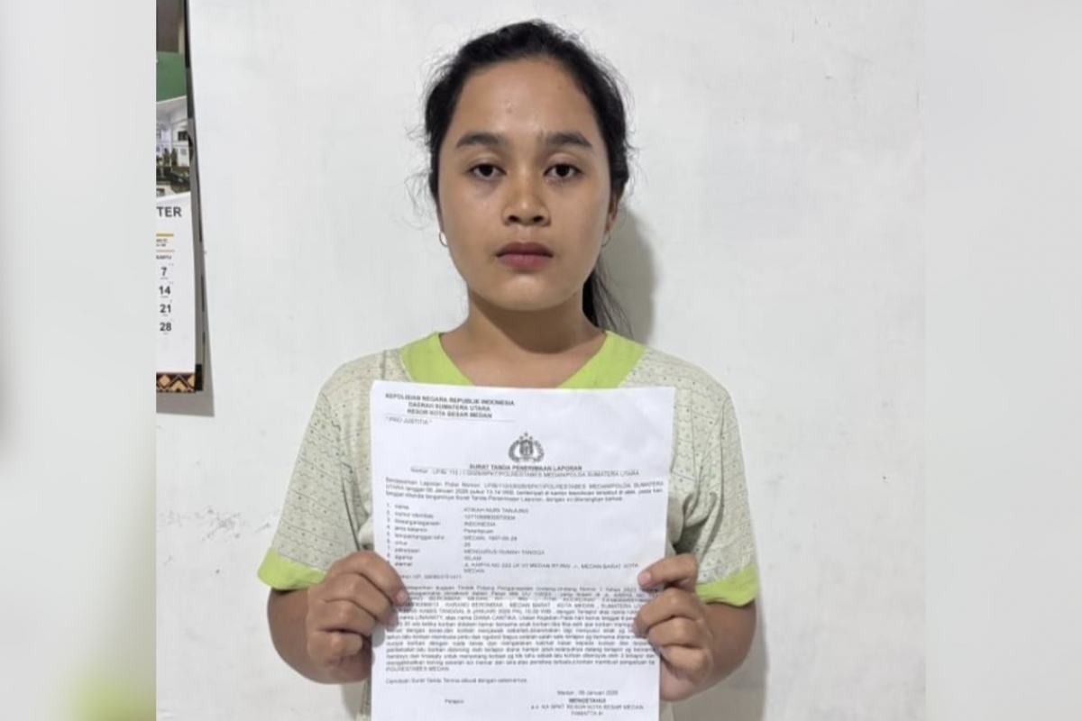 Jadi Korban  Pengeroyokan,  Istri Di Medan Laporkan Suami dan Mertuanya