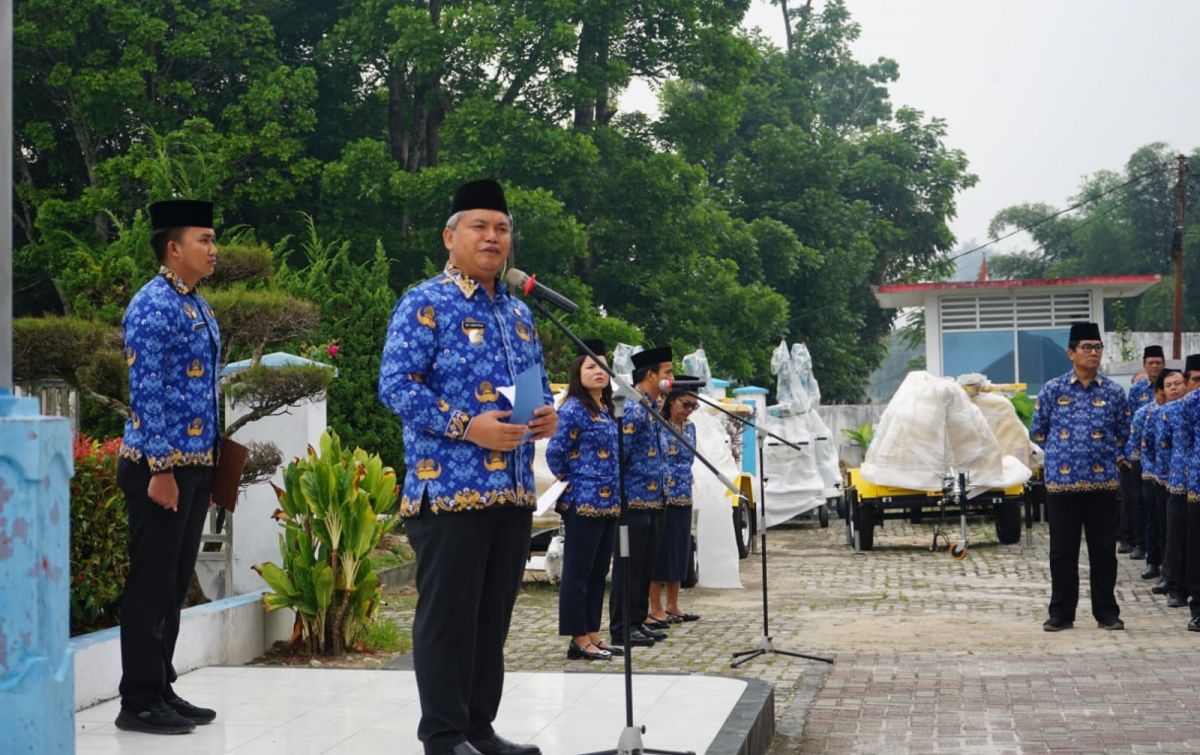 Wabub Taput Minta ASN Taati Aturan Presensi Sesuai Jam Kerja