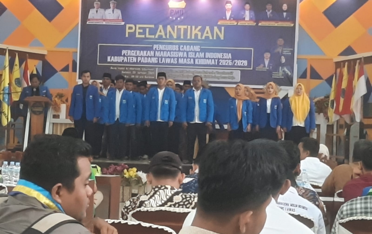 PC PMII Palas  Periode 2025 2026 Resmi Dilantik