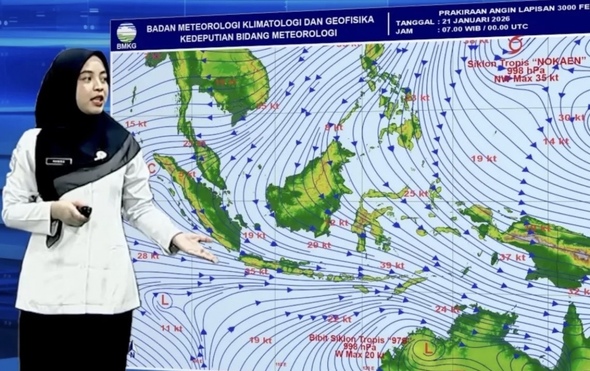 Hujan Sangat Lebat-Ekstrem Berpotensi Guyur Sejumlah Daerah