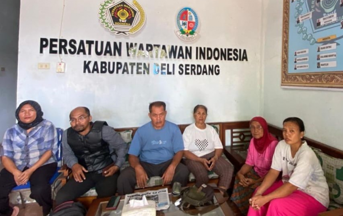 Warga Dusun I Desa Tanjung Garbus I Minta Perlindungan Gubsu