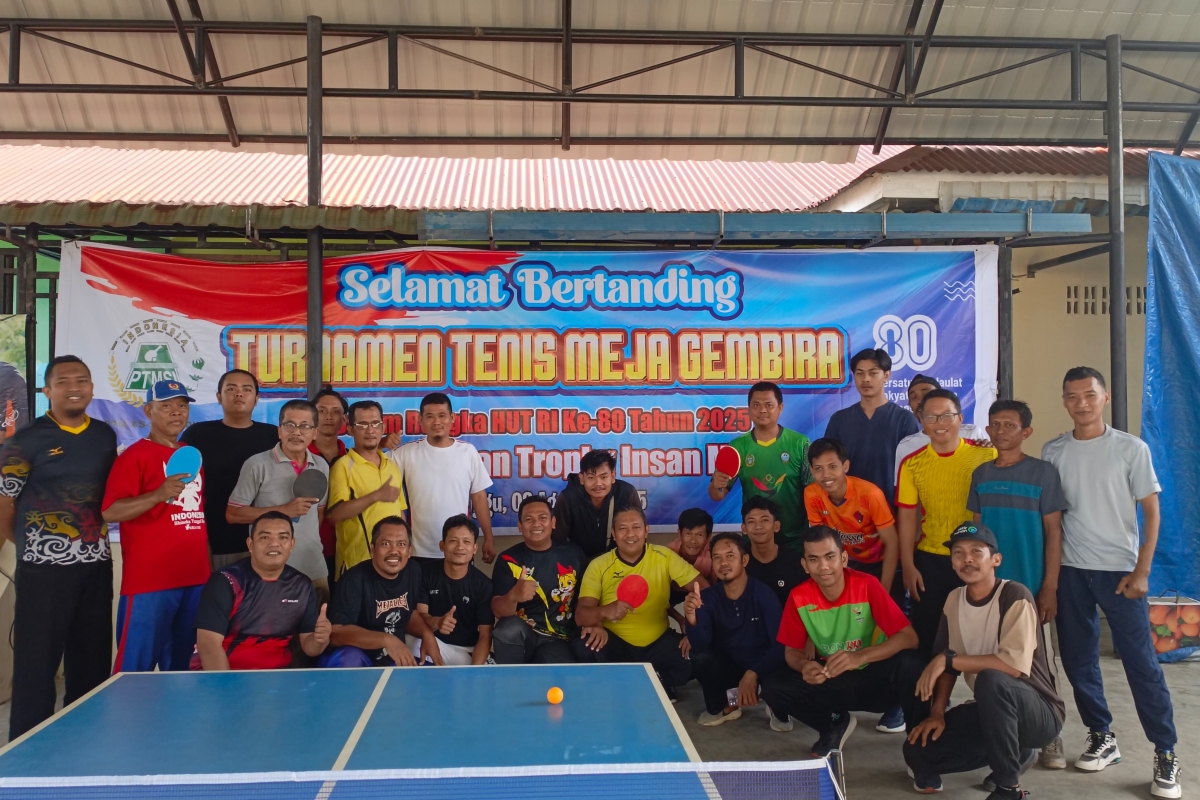 GOR Tenis Meja As Shodiqin Jadi Wadah Penyaluran Hobi yang Positif untuk Semua Kalangan
