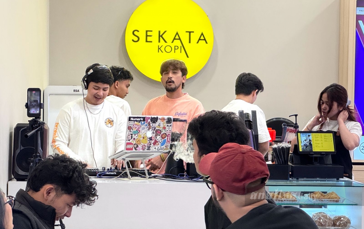 Pertama di Medan! Sekata Kopi Bawa Sensasi ‘Ngopi Bareng DJ’ ke Cambridge City Square