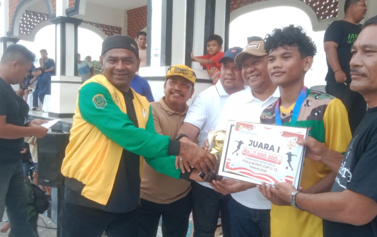 Grib Jaya Labura Juara Turnamen Sepak Bola U-18 PSSI Labura