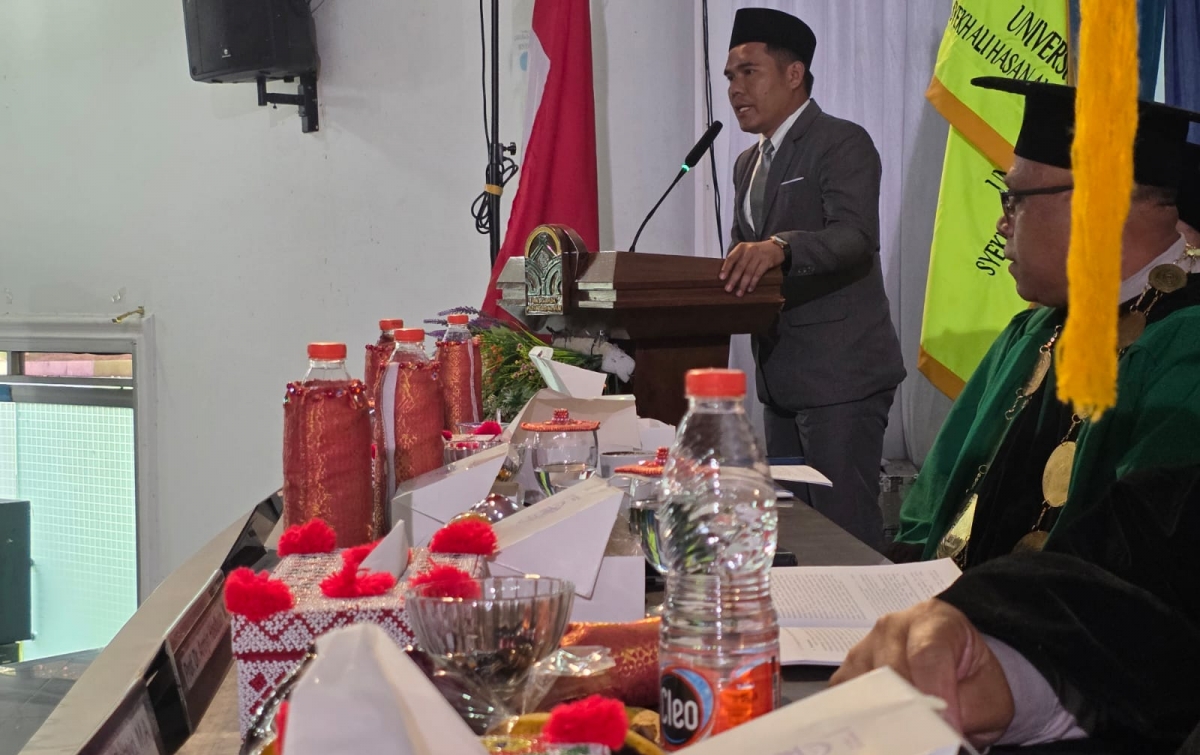 Wisuda UIN Syahada Kukuhkan 500 Lulusan, Orasi Ilmiah Tegaskan Peran Strategis Asrama