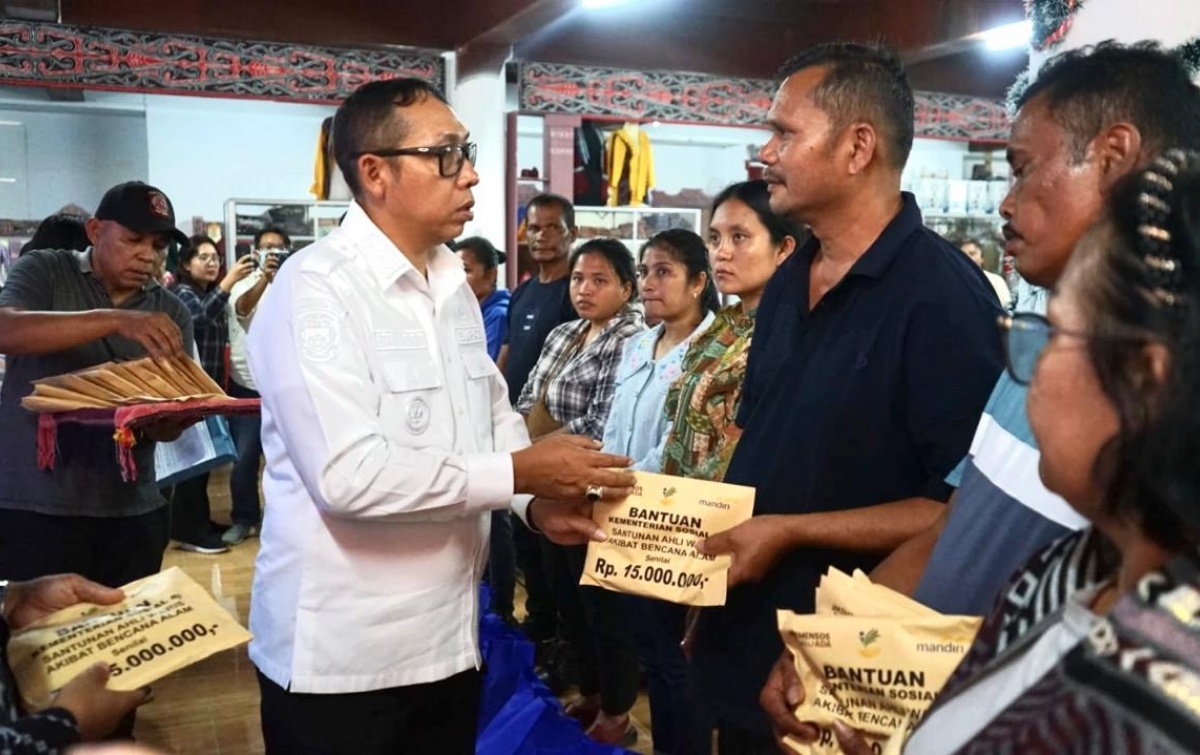 Gandeng Kemensos, Bupati Tapanuli Utara Pastikan Hak Keluarga Korban Bencana Terpenuhi