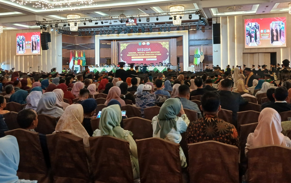 646 Mahasiswa UISU Wisuda Periode I TA 2025/2026, Cetak SDM Unggul dan Berdaya Saing