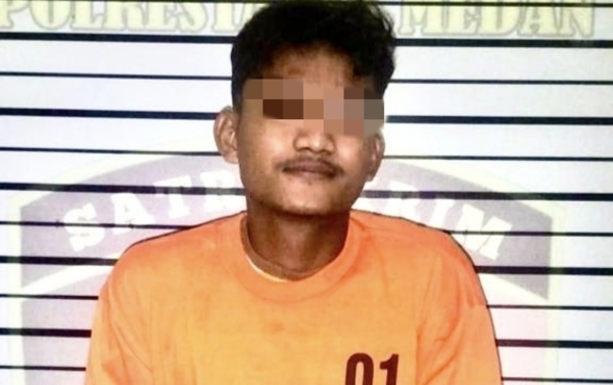 Polsek Medan Area Bekuk Pembobol Rumah Saat Sedang Jualan Sate