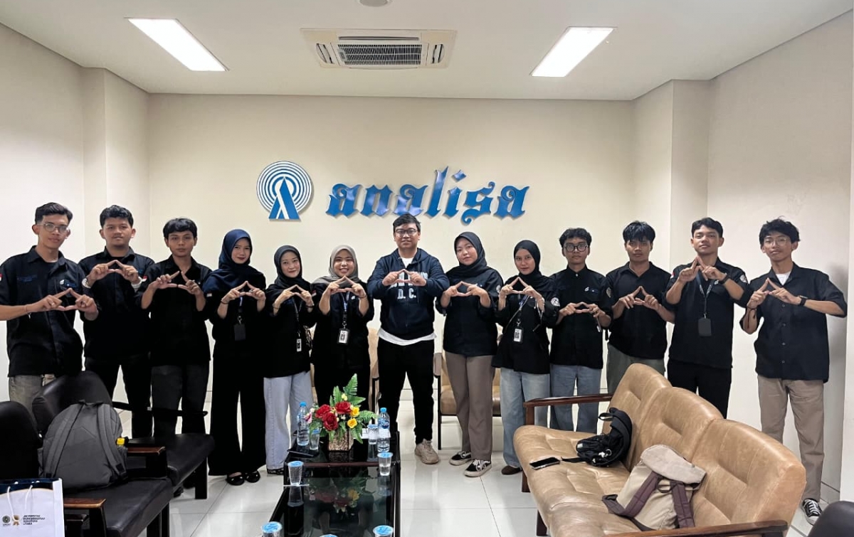 UKM LPM Teropong Pelajari Strategi Bisnis Media dalam Kunjungan ke Harian Analisa