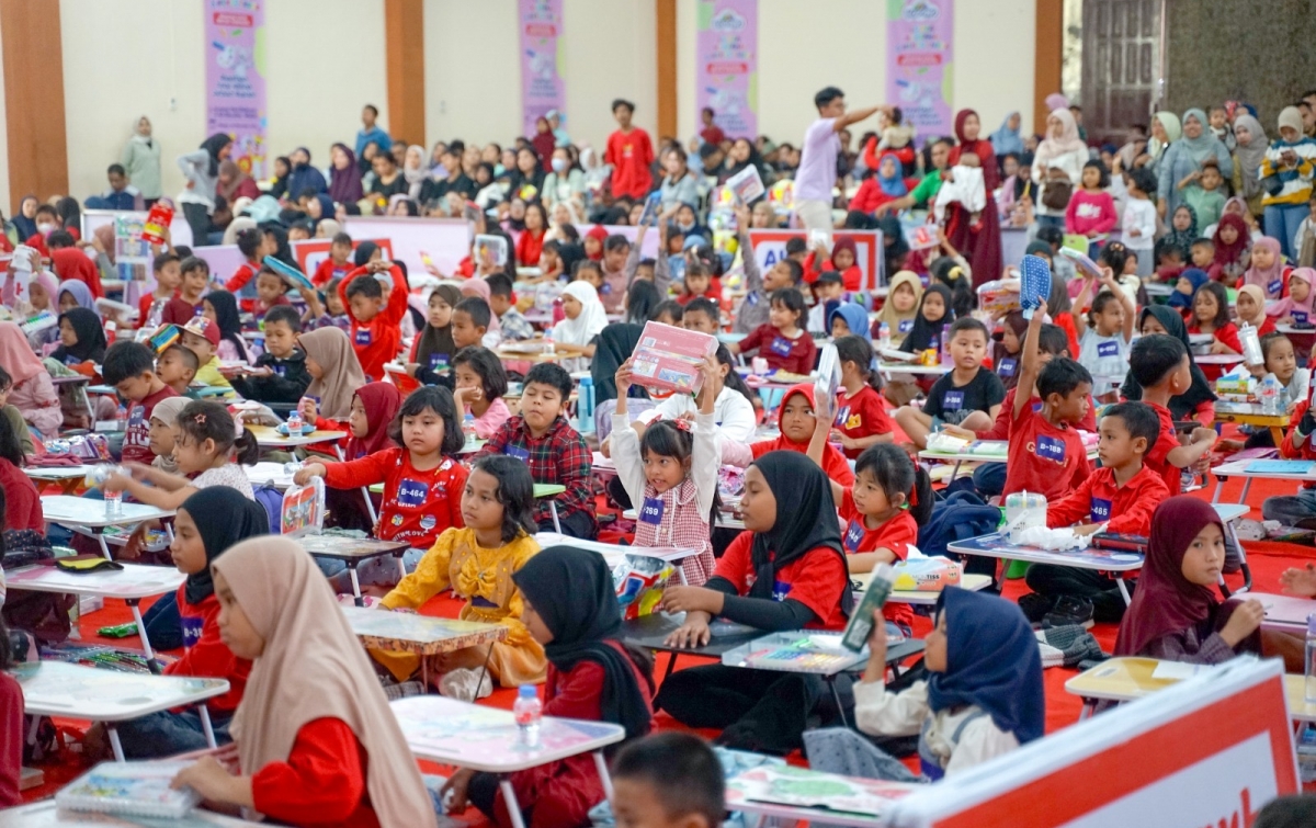 Dukung Kreativitas Anak, Alfamart Bersama Kodomo Gelar Lomba Mewarnai-Menggambar di 10 Kota