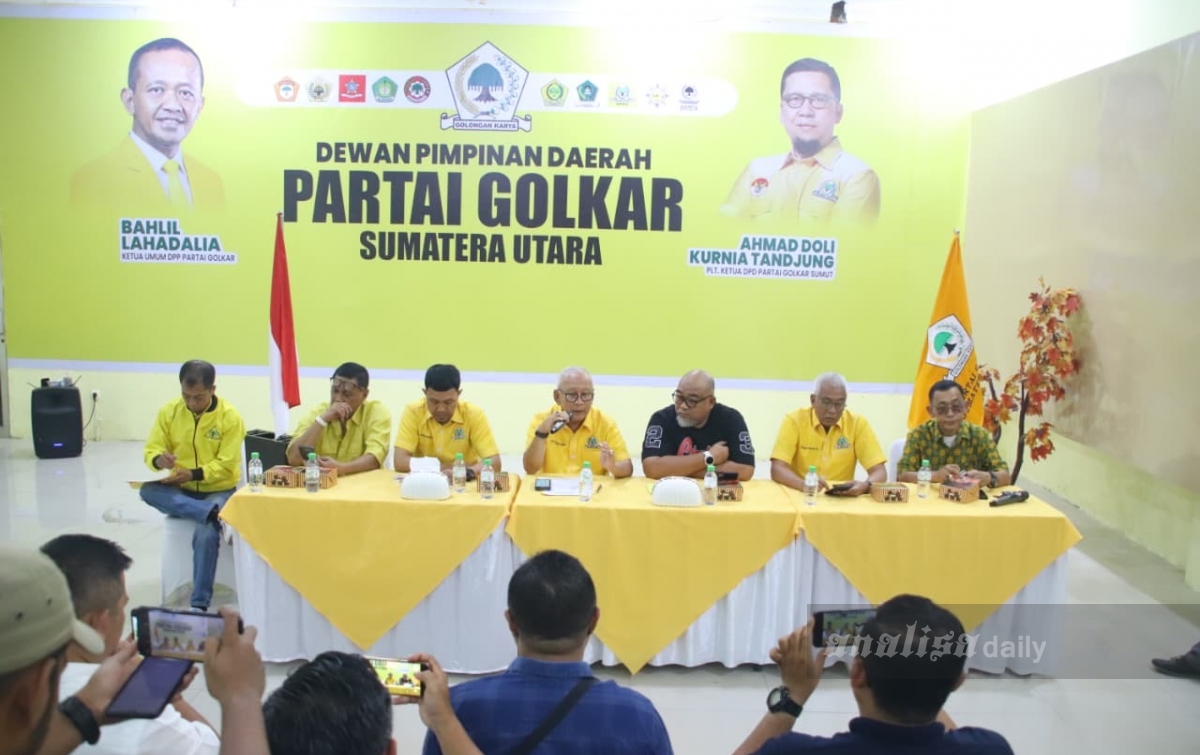 Musda XI Golkar Sumut Segera Digelar: Pendaftaran Bakal Calon Ketua Resmi Dibuka!