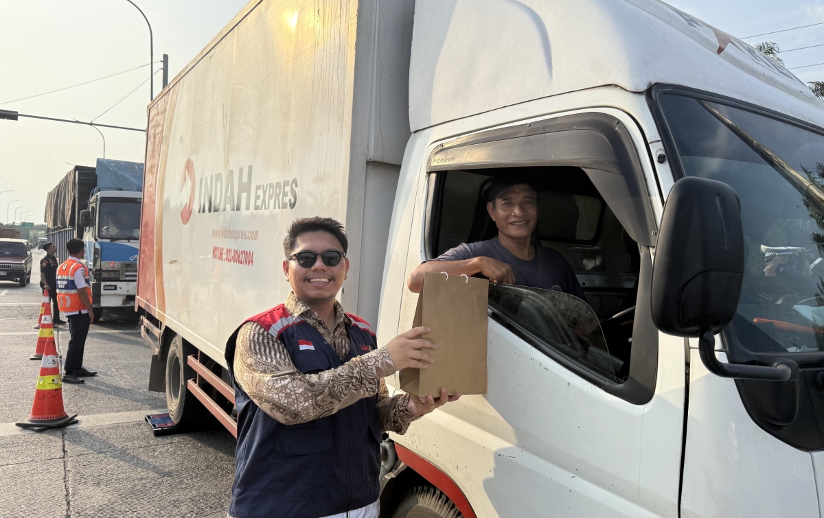 Razia di Gerbang Tol Binjai: 60% Truk Terjaring Muatan Berlebih, Pelanggar Dipaksa Putar Balik