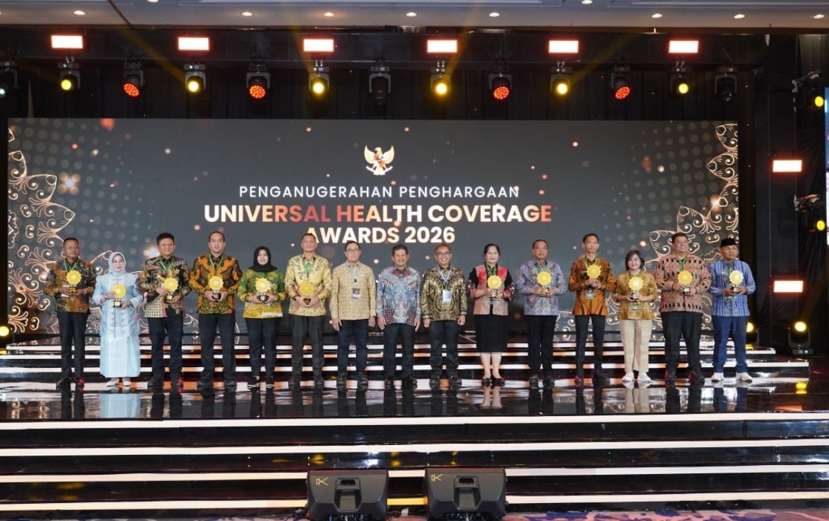 Sabet Penghargaan UHC Awards 2026, Bupati Karo Antonius Ginting Berhasil Jamin Kesehatan 98% Warga