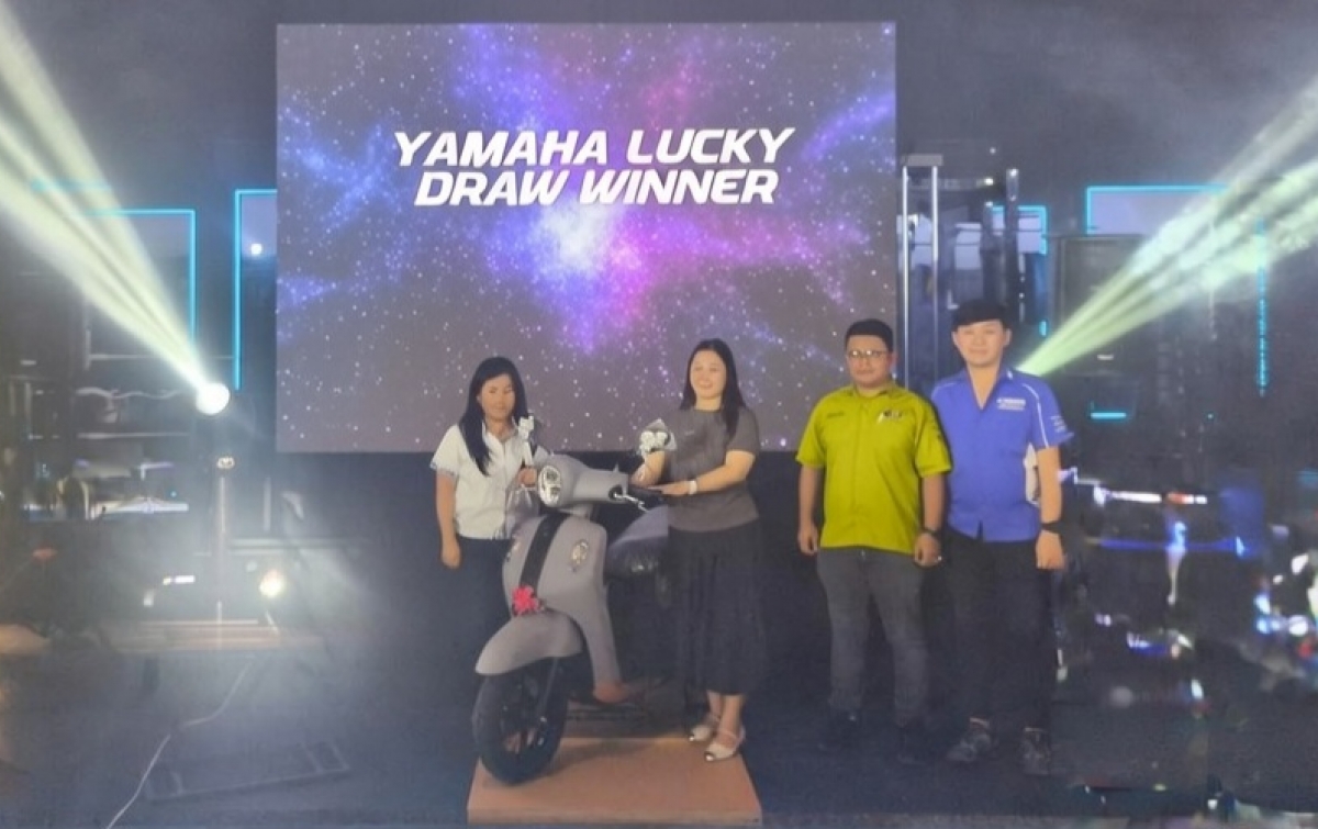 Yessica, Member Roxit Gym Medan Menangkan Hadiahkan Utama Yamaha Fazzio