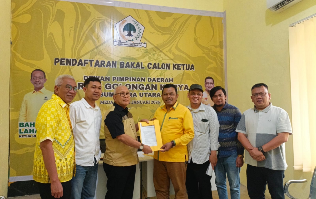 Bursa Ketua Golkar Sumut Memanas: Hendriyanto Sitorus Resmi Daftar, Tantang Dominasi Andar Amin?