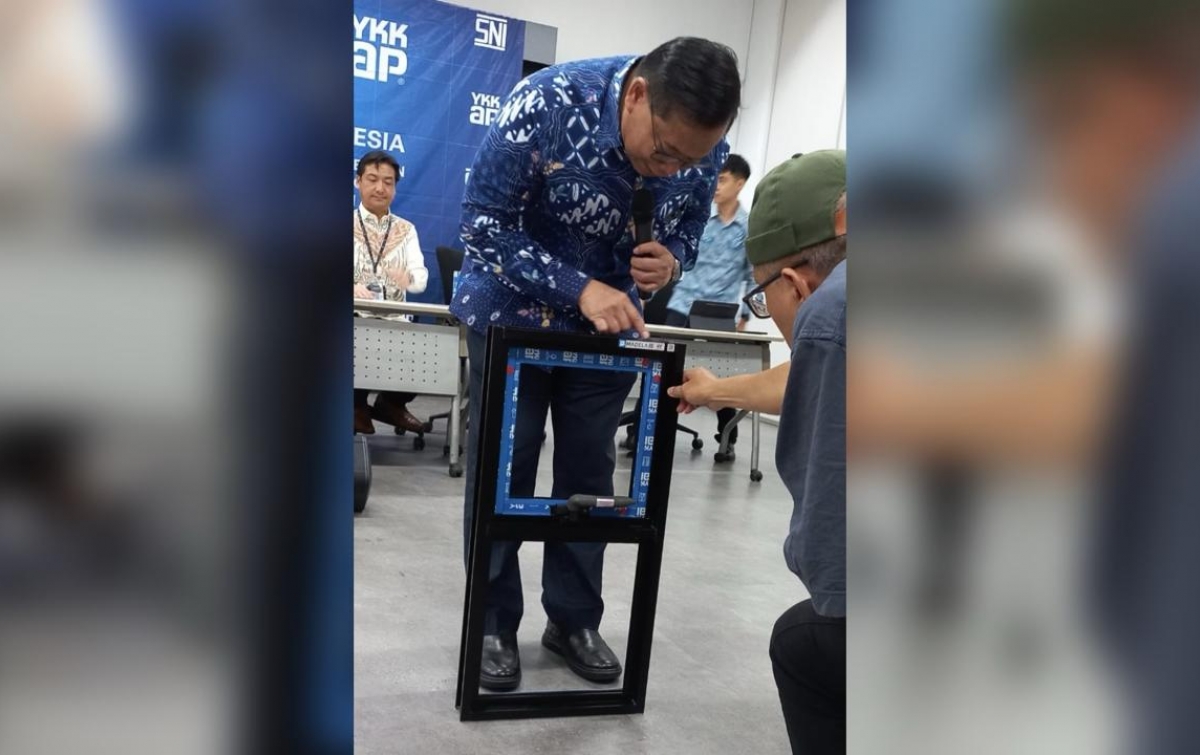 Mengapa Jendela Alumunium ber-SNI? Begini penjelasan YKK AP Indonesia