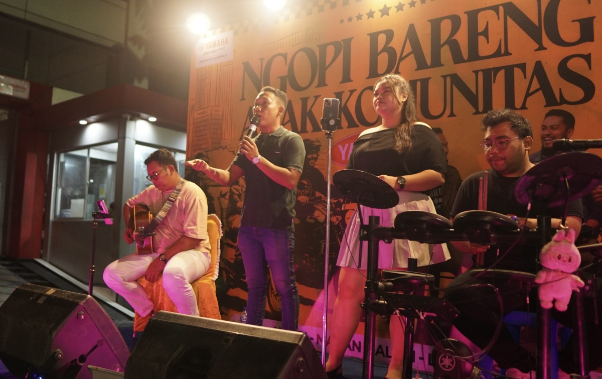 Komunitas Yamaha MAXI, Classy, Sport, dan Masyarakat Umum Semarakkan Ngopi Bareng Anak Komunitas