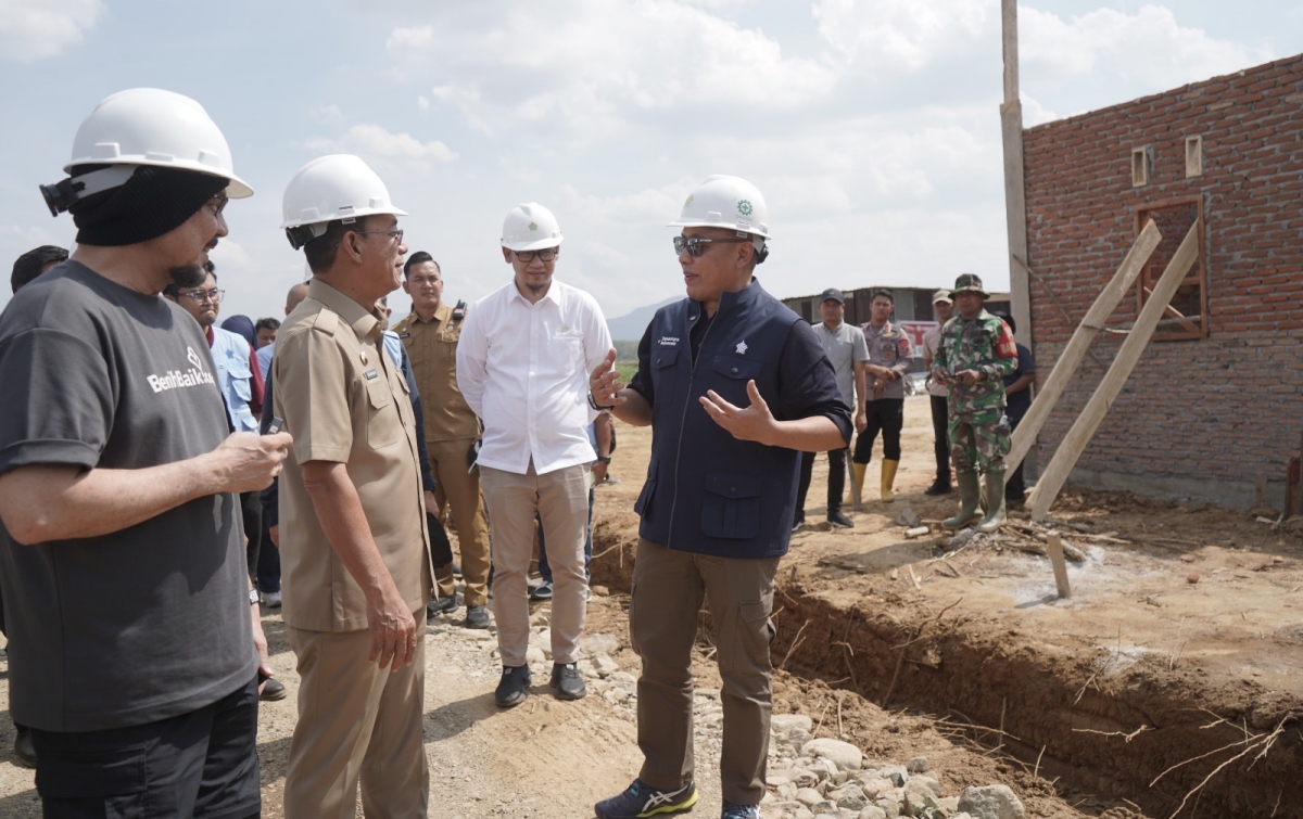 Pembangunan Huntap–Huntara Batangtoru Terus Maju, BenihBaik Apresiasi Sinergi Pemkab Tapsel–PTPN IV