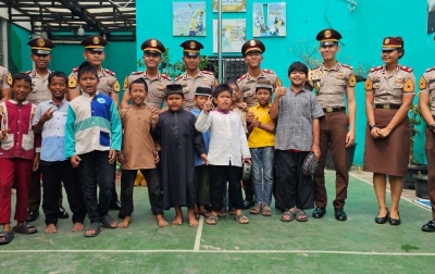 Wujud Rasa Kepedulian, Taruna/Taruni Den 59 Korpsum Tingkat 2 Santuni Anak Yatim Piatu