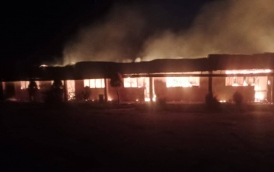 Ruang Kelas SD di Tanjung Saluksuk Dairi Ludes Terbakar